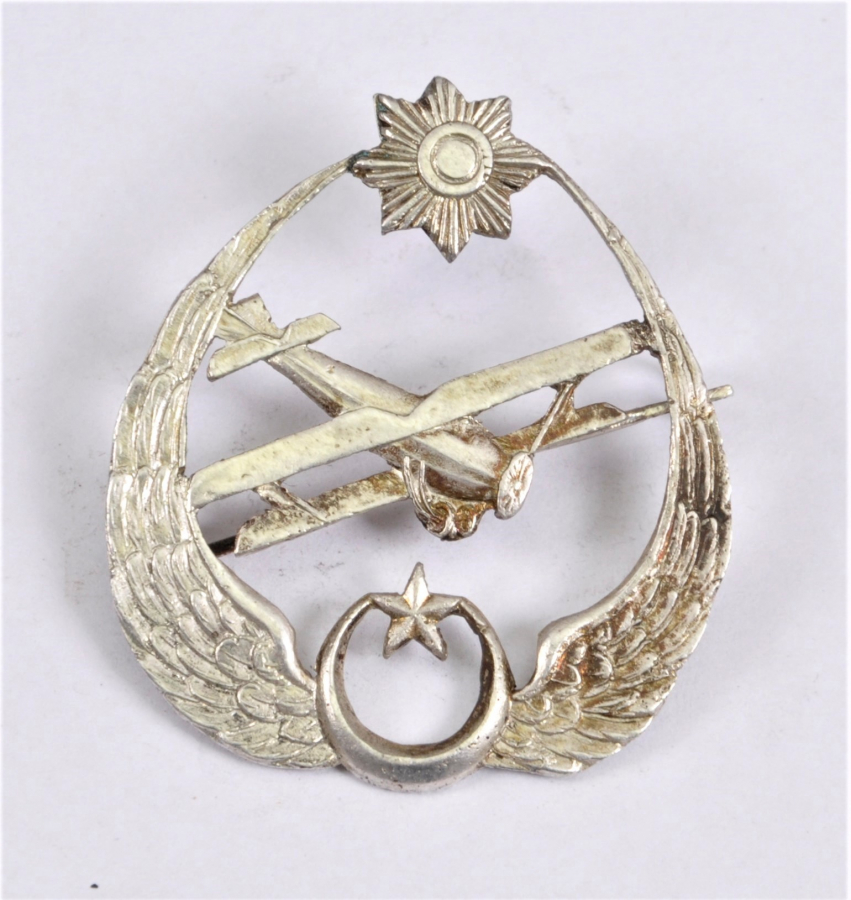 OSMANLI DÖNEMİ GÜMÜŞ PİLOT BRÖVESİ 