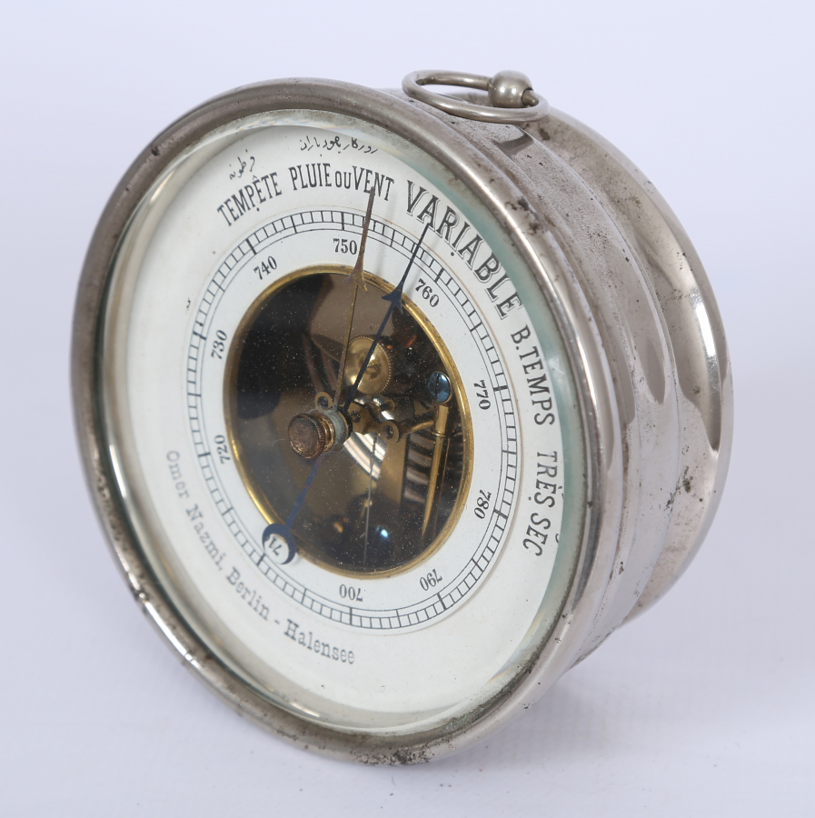 OSMANLI DÖNEMİ İÇİ OSMANLICA YAZILI BAROMETRE