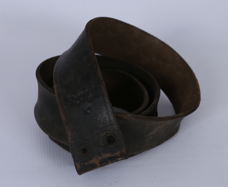 OSMANLI DÖNEMİ ÜZERİ YAZILI SUBAY KEMERİ