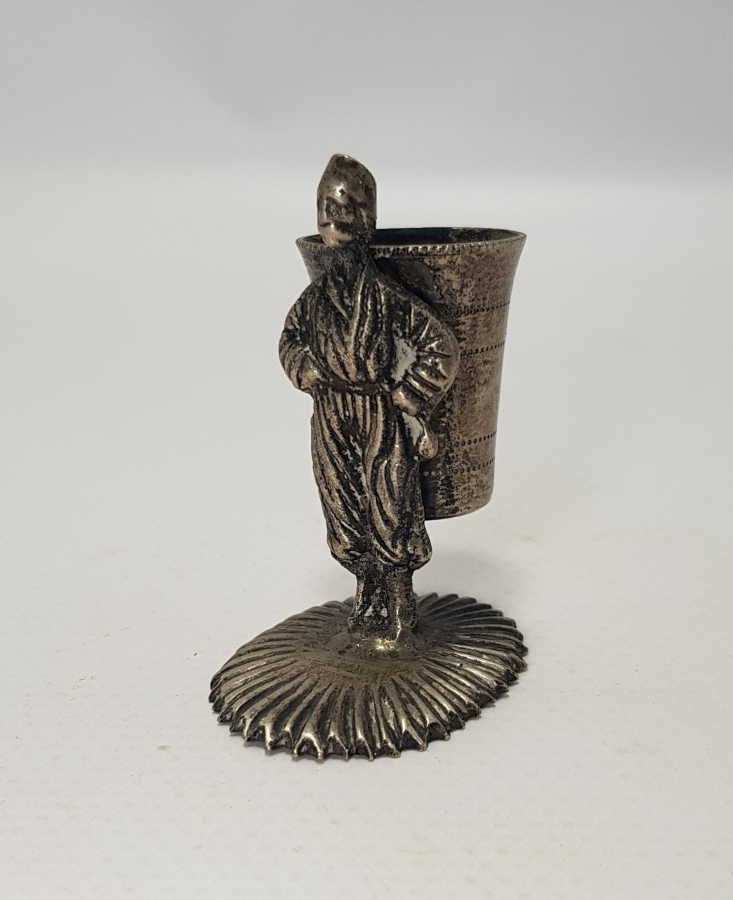 OSMANLI HAMAL TİPLEMESİ GÜMÜŞ BİBLO