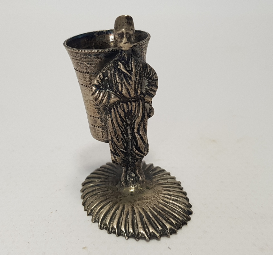 OSMANLI HAMAL TİPLEMESİ GÜMÜŞ BİBLO