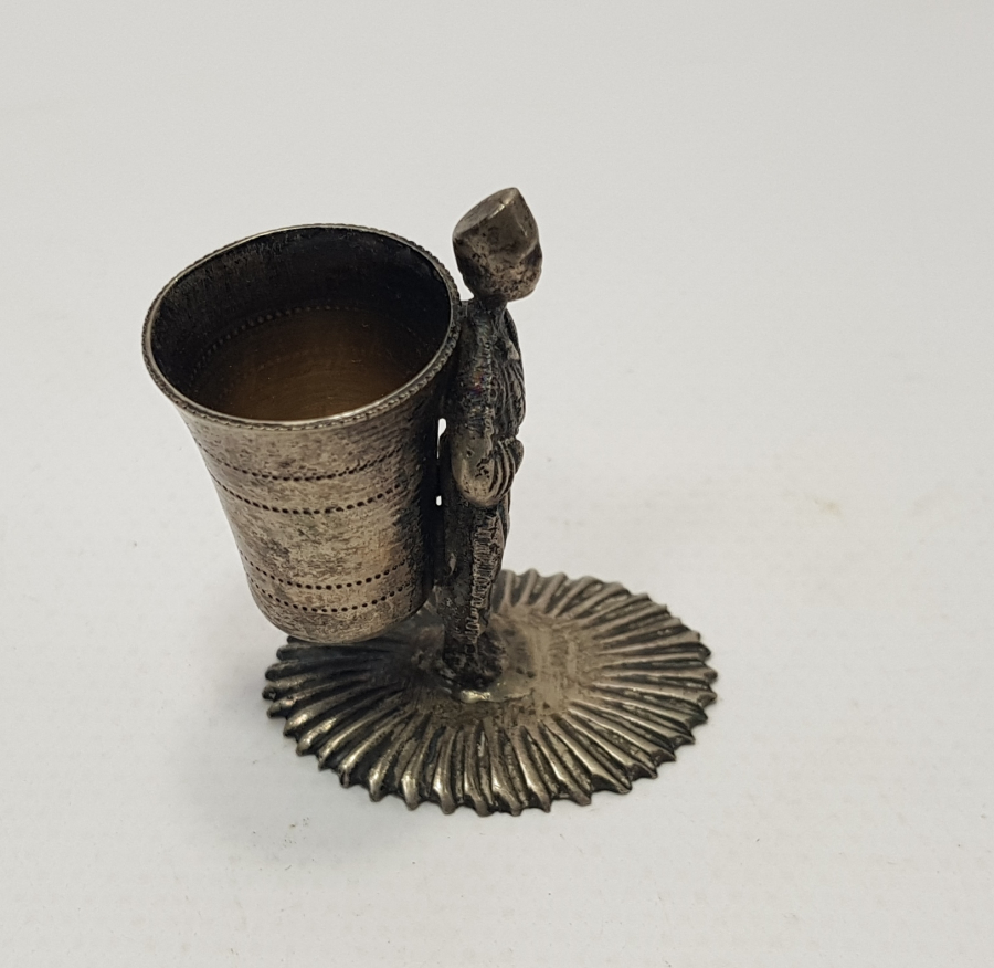 OSMANLI HAMAL TİPLEMESİ GÜMÜŞ BİBLO