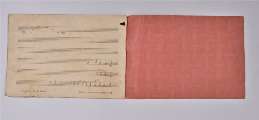 OSMANLICA NOTA DEFTERİ 