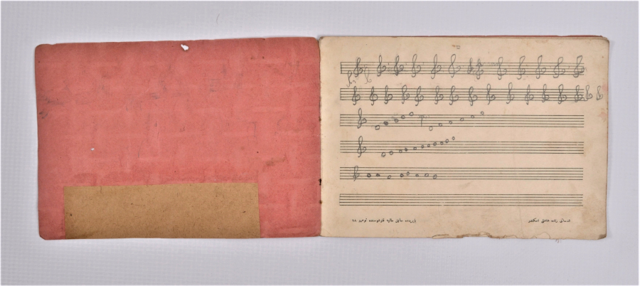 OSMANLICA NOTA DEFTERİ 