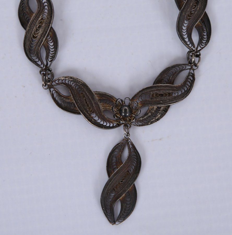 MİDYAT İŞİ TELKARİ GÜMÜŞ GERDANLIK