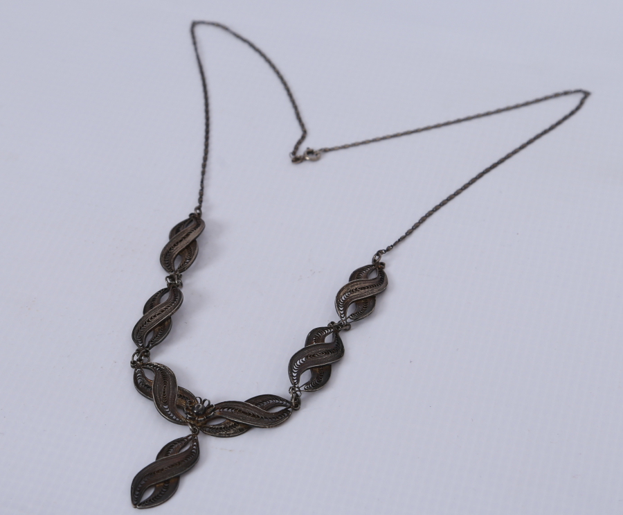 MİDYAT İŞİ TELKARİ GÜMÜŞ GERDANLIK