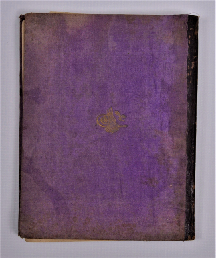 TUĞRA VE HİLAL CİLTLİ FRANSIZCA DEFTER