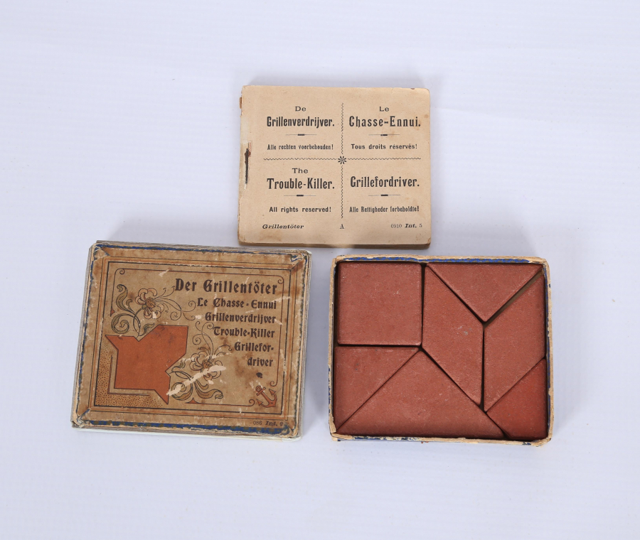 ESKİ ALMAN YAPIMI KUTUSUNDA PUZZLE  OYUNCAK 