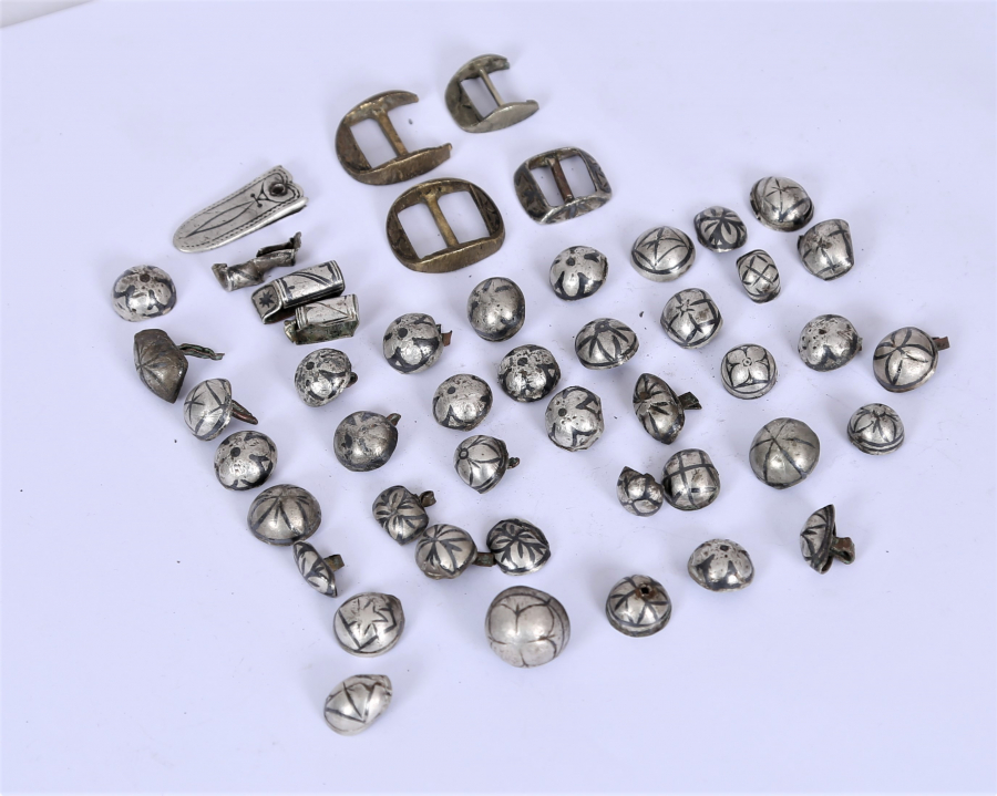 OSMANLI DÖNEMİ ÇERKES İŞİ GÜMÜŞ AT KOŞUM TAKIMI APARATLARI 