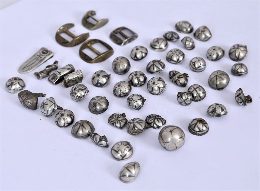 OSMANLI DÖNEMİ ÇERKES İŞİ GÜMÜŞ AT KOŞUM TAKIMI APARATLARI 