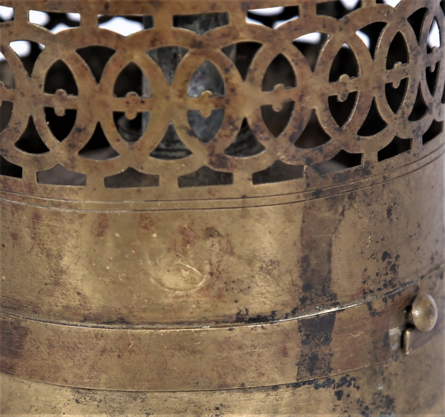 OSMANLI DÖNEMİ SÜLEYMANİYE DAMGALI PİRİNÇ KAMİNETO 