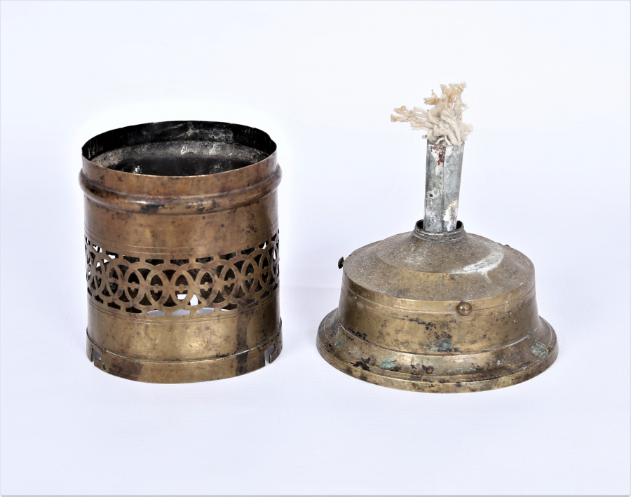 OSMANLI DÖNEMİ SÜLEYMANİYE DAMGALI PİRİNÇ KAMİNETO 