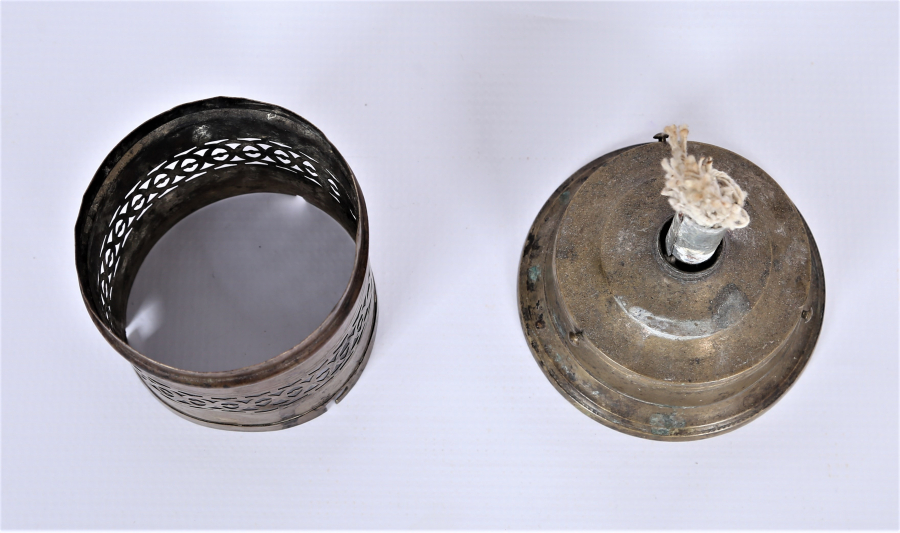 OSMANLI DÖNEMİ SÜLEYMANİYE DAMGALI PİRİNÇ KAMİNETO 