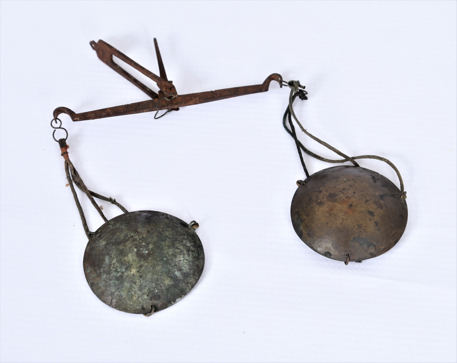 OSMANLICA DAMGALI KUYUMCU TERAZİSİ