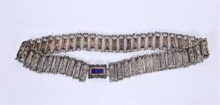 TOKASI MİNE İŞÇİLİKLİ TELKARİ KEMER 