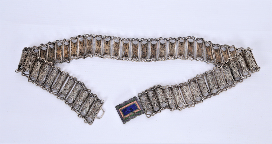 TOKASI MİNE İŞÇİLİKLİ TELKARİ KEMER 