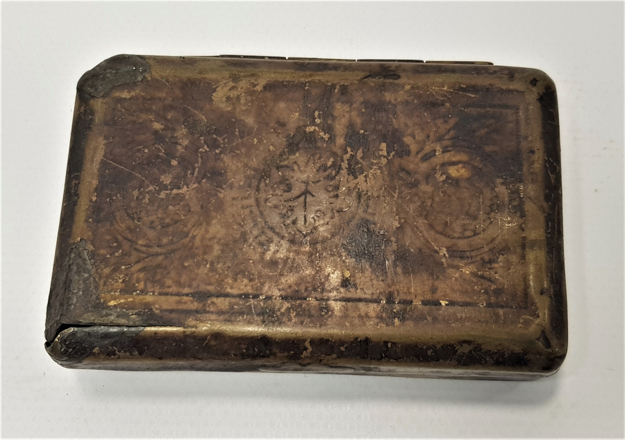 1. DÜNYA SAVAŞI ASKERİ TÜTÜN TABAKASI 