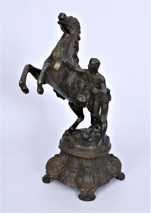 1900'LERDEN SANATÇI İŞİ EL YAPIMI TUTYA HEYKEL 