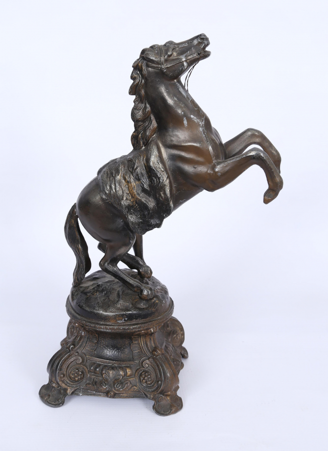 1900'LERDEN SANATÇI İŞİ EL YAPIMI TUTYA HEYKEL 