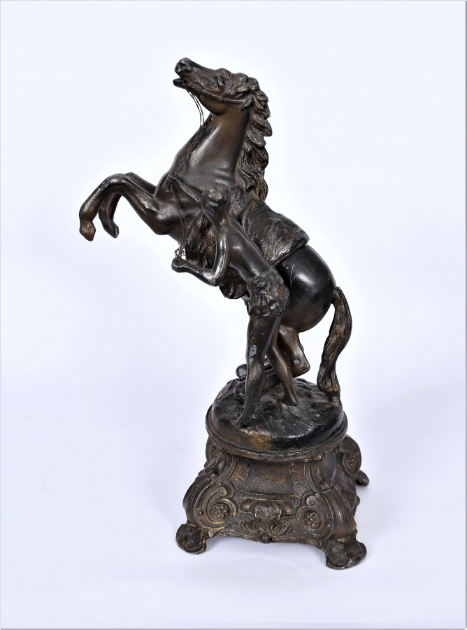 1900'LERDEN SANATÇI İŞİ EL YAPIMI TUTYA HEYKEL 