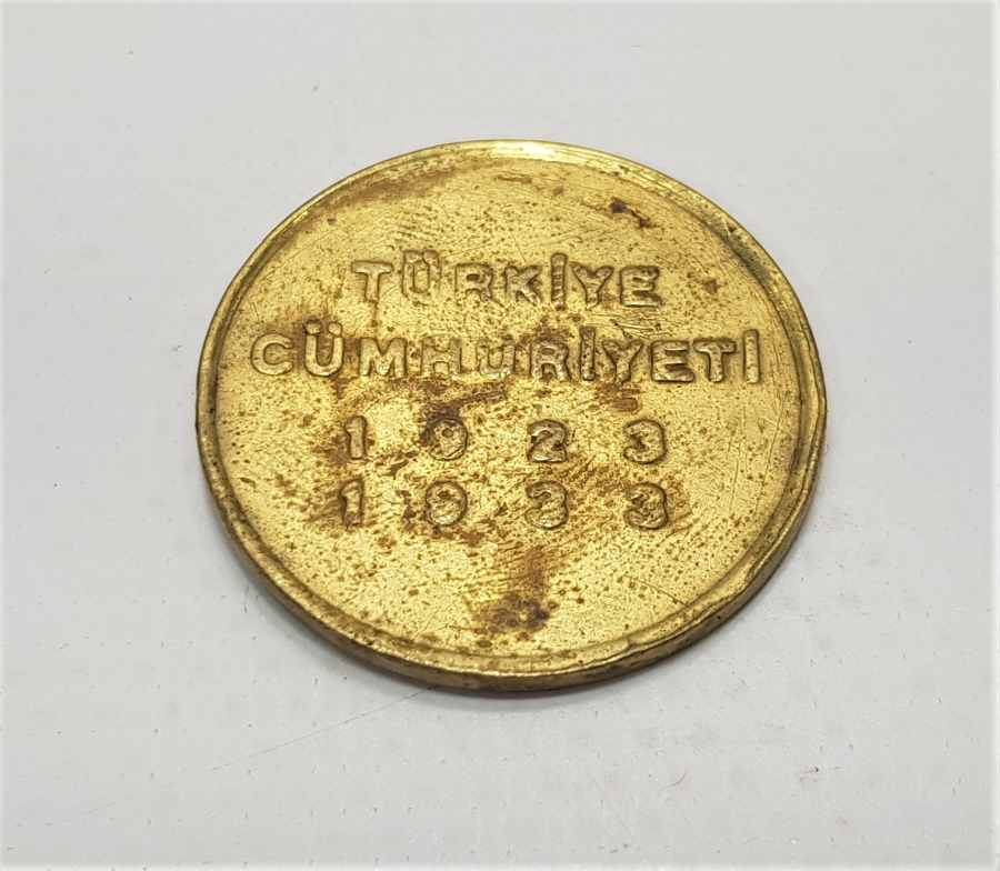1923-1933 TÜRKİYE CUMHURİYETİ 10. YIL MADALYONU