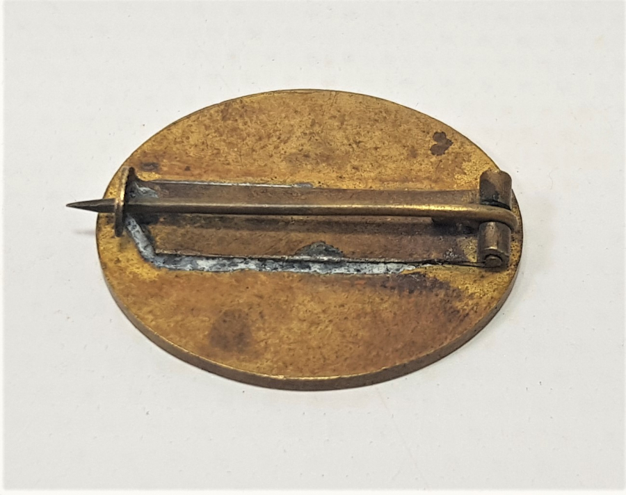 1929 ÜÇÜNCÜ MİLLİ TÜRK TIP KONGRESİ ROZET - NADİR 