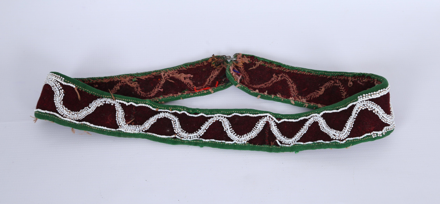 OSMANLI DÖNEMİ BONCUK İŞLEME KEMER 