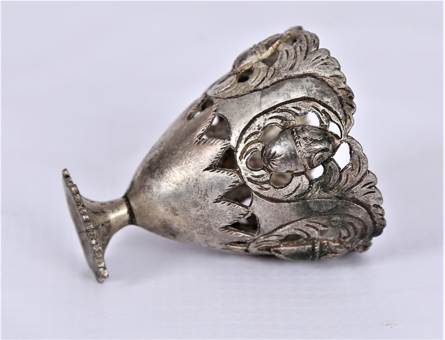 OSMANLI DÖNEMİ GÜMÜŞ FİNCAN ZARFI 
