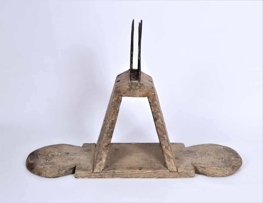 OSMANLI DÖNEMİ İŞLEMELİ AHŞAP KİRKİT 