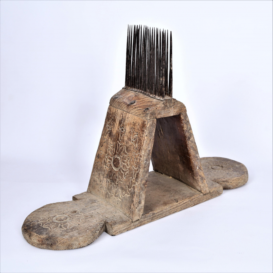 OSMANLI DÖNEMİ İŞLEMELİ AHŞAP KİRKİT 