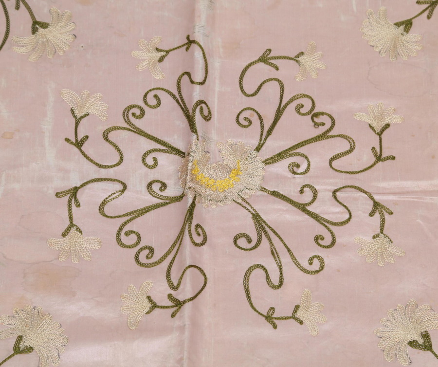 OSMANLI DÖNEMİ LEVANTEN İŞİ İPEK BOHÇA 