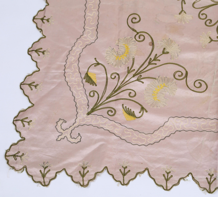 OSMANLI DÖNEMİ LEVANTEN İŞİ İPEK BOHÇA 