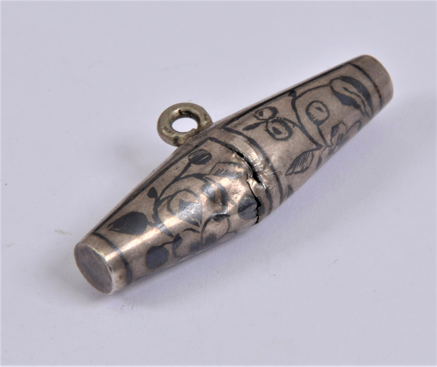 OSMANLI DÖNEMİ SAVATLI GÜMÜŞ HAMAYIL 