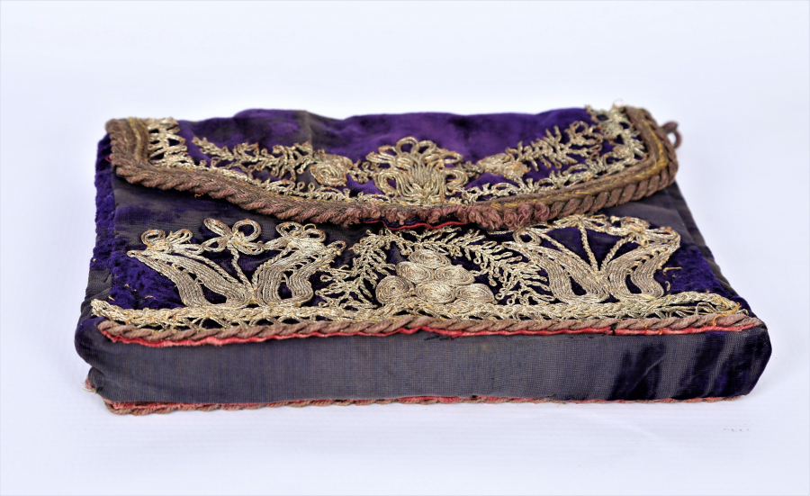 OSMANLI DÖNEMİ SIRMA İŞÇİLİKLİ ENAM KABI