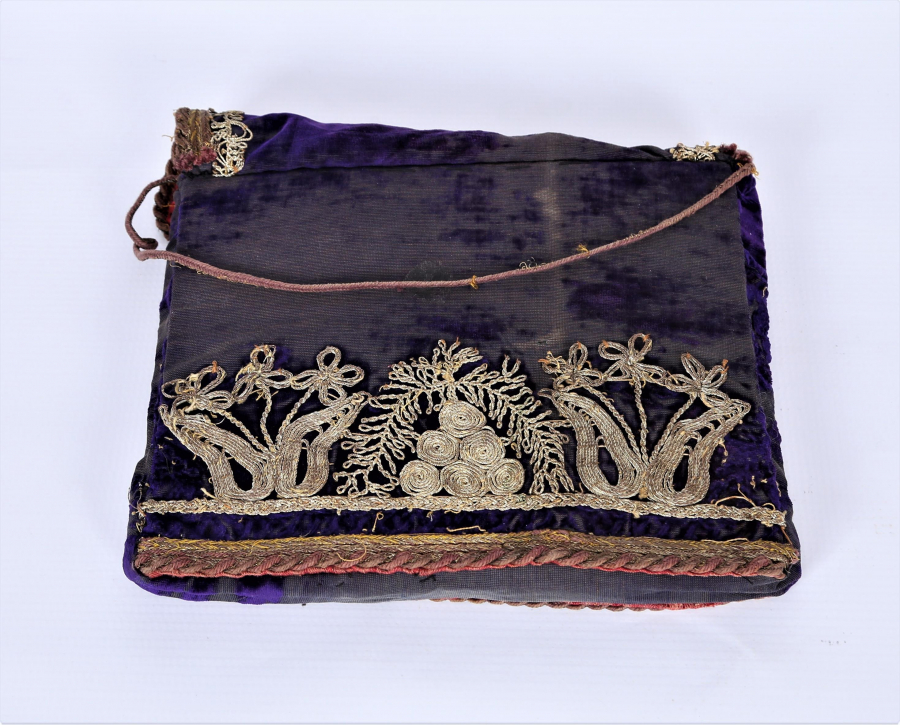 OSMANLI DÖNEMİ SIRMA İŞÇİLİKLİ ENAM KABI