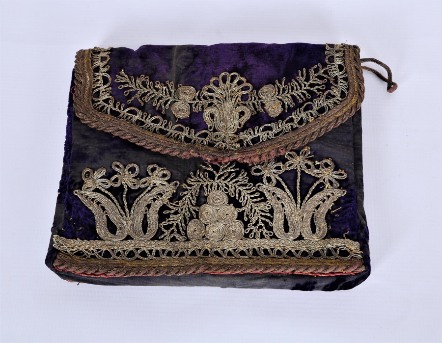 OSMANLI DÖNEMİ SIRMA İŞÇİLİKLİ ENAM KABI