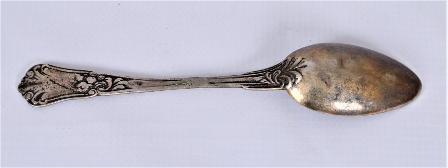 OSMANLI DÖNEMİ TUĞRA VE SAH DAMGALI GÜMÜŞ KAŞIK