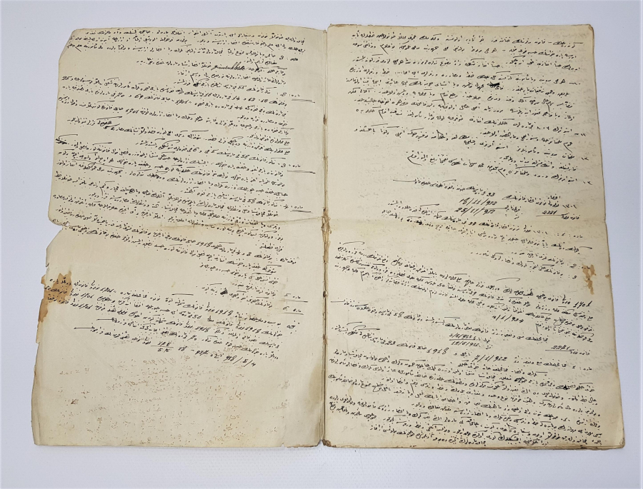 OSMANLICA EL YAZMA KİTAP: İNHİSAR KANUNU - TEKEL KANUNU