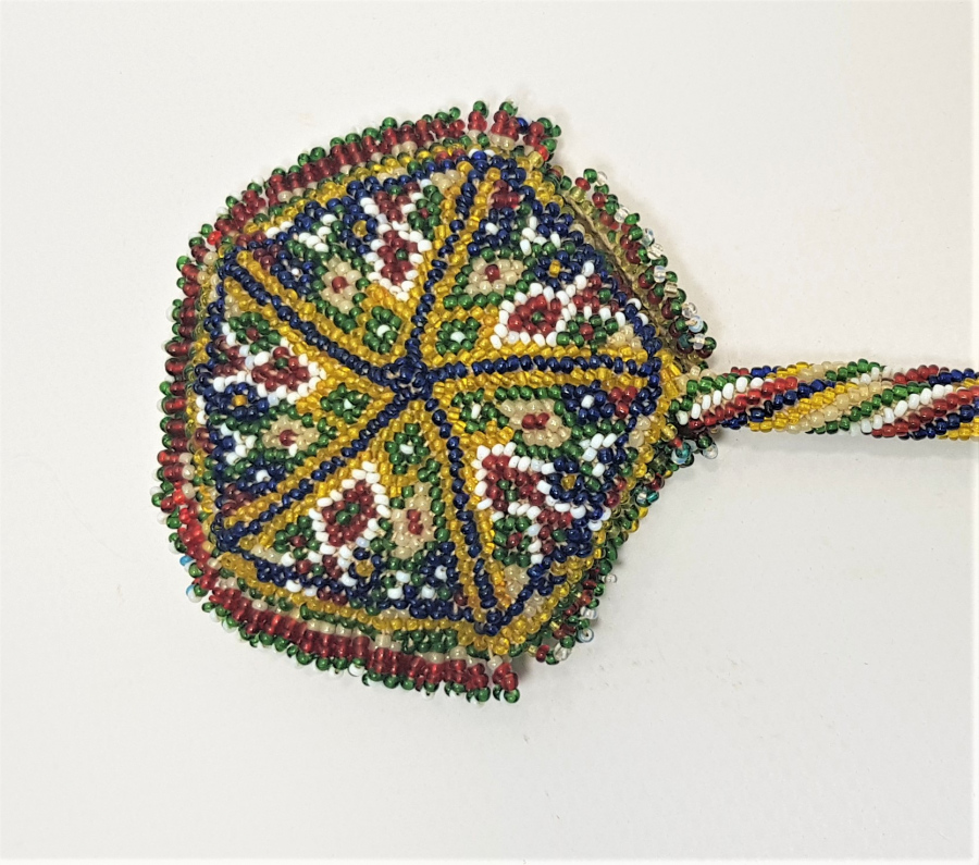 OSMANLICA YAZILI BONCUK İŞİ SALLAMALI CEP SAATİ KABI 