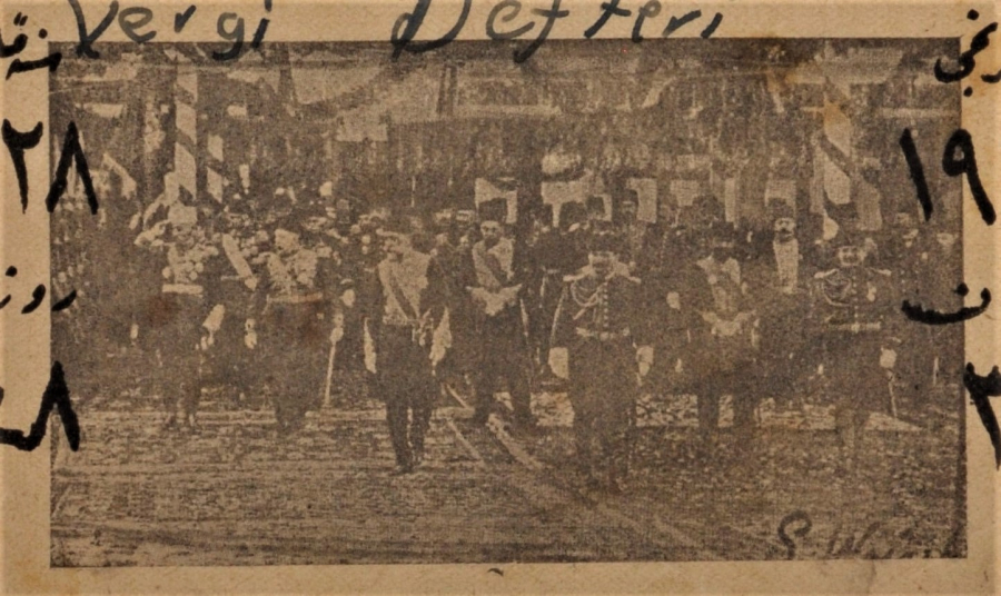 SULTAN MEHMET REŞAT HAN GÖRSELLİ 21 MART 1921 TARİHLİ TAKVİM YAPRAĞI