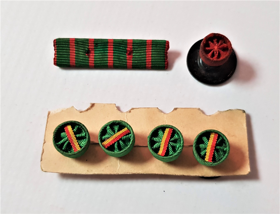 1. DÜNYA SAVAŞI MADALYA, NİŞAN VE ROZET APARATLARI 