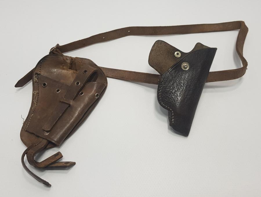 1. DÜNYA SAVAŞI OSMANLI SUBAY KEMERİ VE TABANCA KILIFI