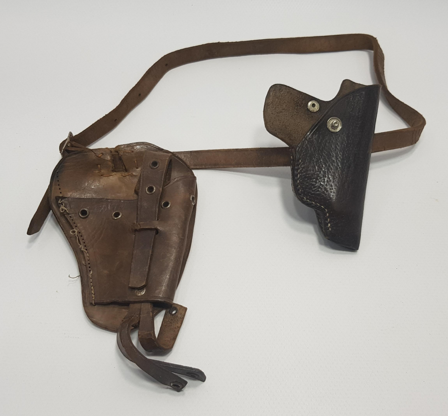 1. DÜNYA SAVAŞI OSMANLI SUBAY KEMERİ VE TABANCA KILIFI