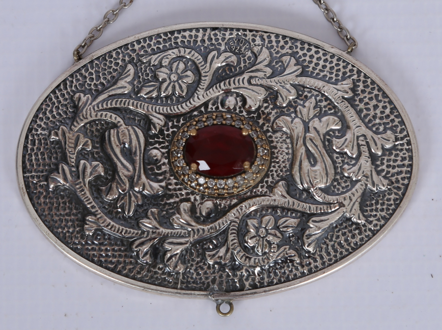 GÜMÜŞ DUVAR AYNASI 