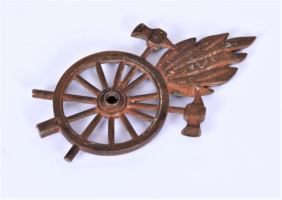 OSMANLI DÖNEMİ BÜYÜK BOY BRONZ İTFAİYE ARMASI 