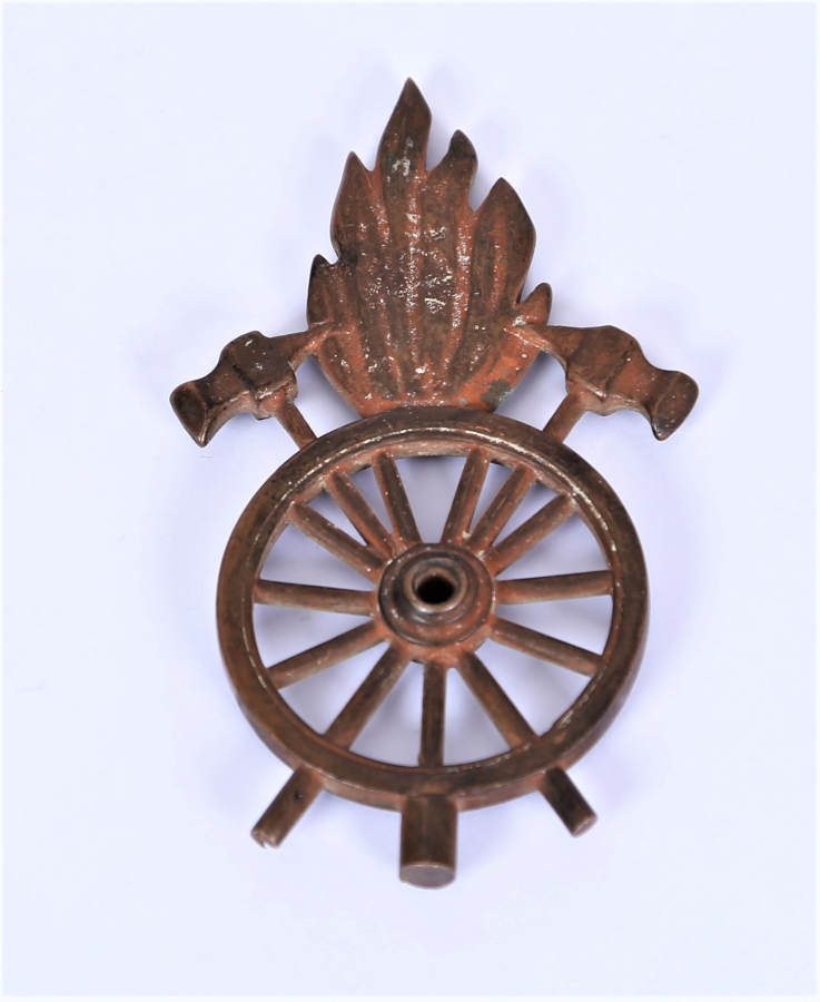 OSMANLI DÖNEMİ BÜYÜK BOY BRONZ İTFAİYE ARMASI 