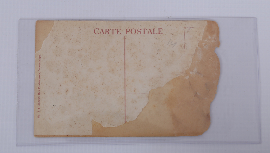 OSMANLI DÖNEMİ SARAYDA SULTAN MEHMED REŞAD KARTPOSTALI