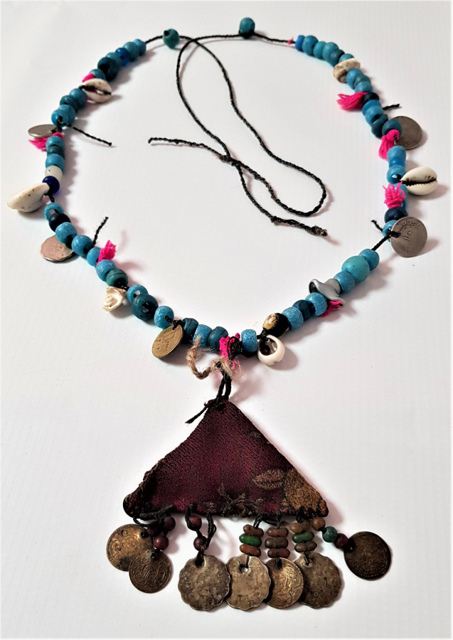 OSMANLI DÖNEMİ ŞAMAN İŞİ TILSIM KOLYE 