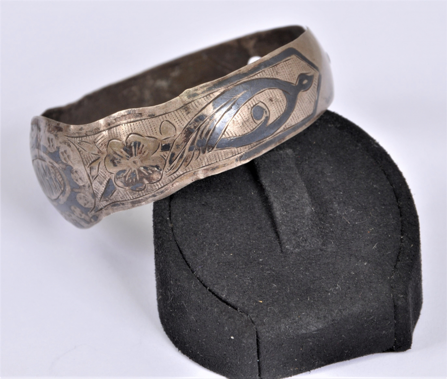 SAVATLI GÜMÜŞ YADİGAR BİLEZİK 