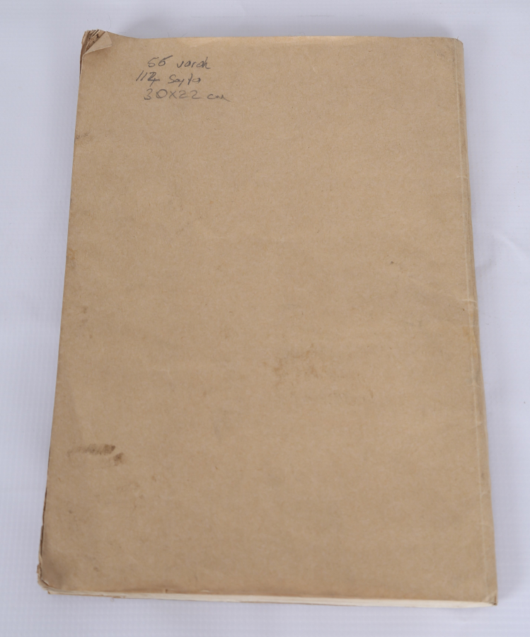 BÜYÜK BOY OSMANLICA EL YAZMA KİTAP